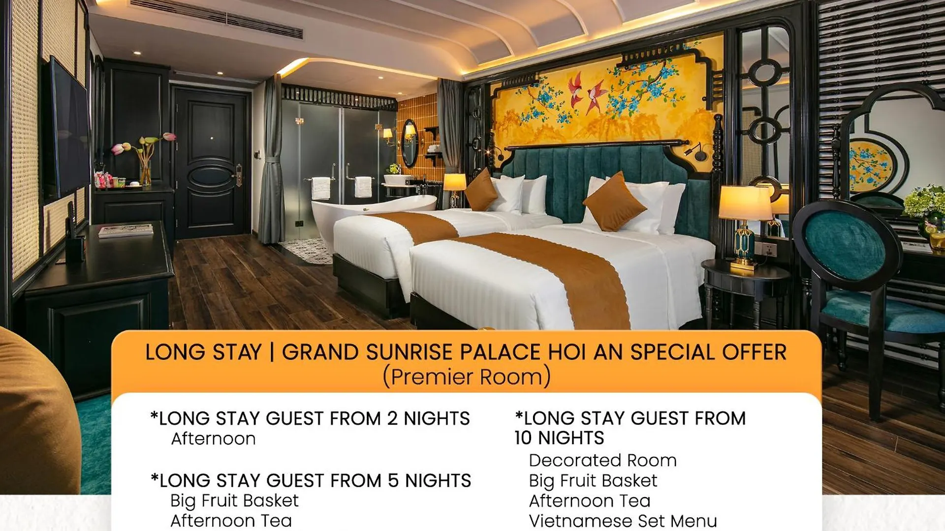 Grand Sunrise Palace Hoi An- A Luxury Indochine Hotel & Spa