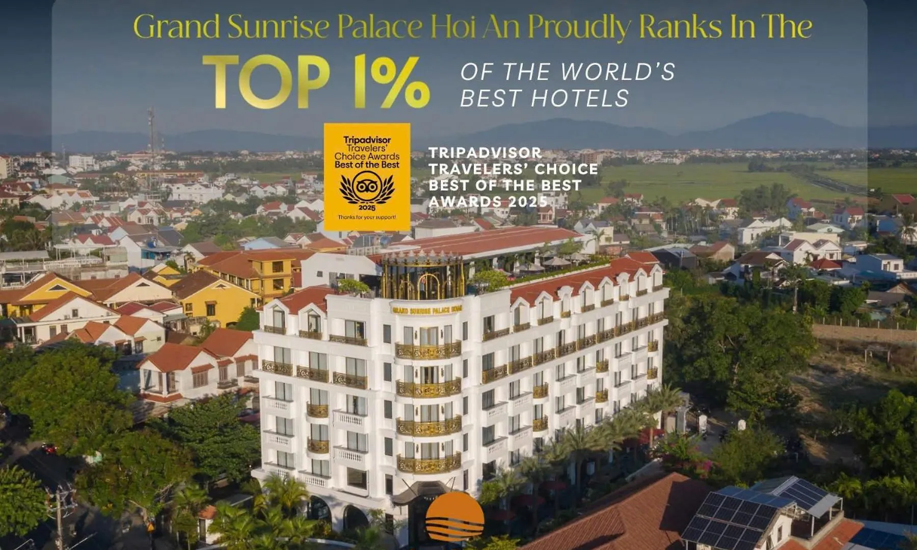 Grand Sunrise Palace Hoi An- A Luxury Indochine Hotel & Spa